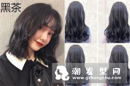 黑茶色头发好看吗会不会老气