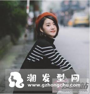黑色短发发型女生韩范 清新婉约不染发也美