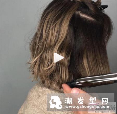 短发烫发发型潮女 微乱蓬蓬短发让男人看了就想揉你的头