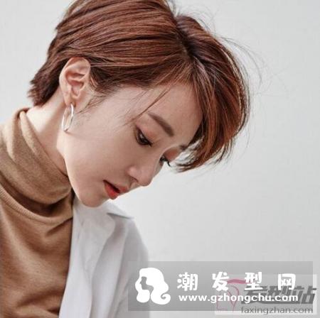 女生空灵系男孩风短发 耳下1公分美到仙气爆棚！