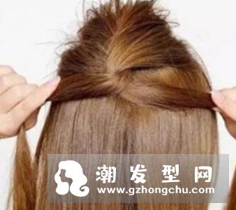 简单菠萝辫怎么编 女明星发型图片