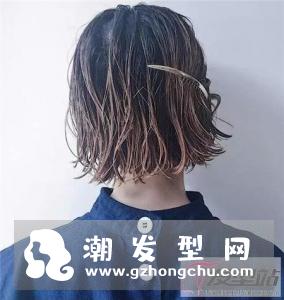 短发流行“湿发发型” 油头湿感制造性感