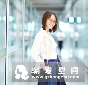 金晨短发发型叫什么 齐肩发型就是这样好看