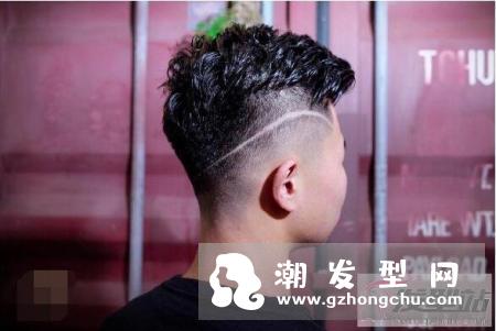 男士雕刻图案简单帅气 硬派刻发一秒man炸