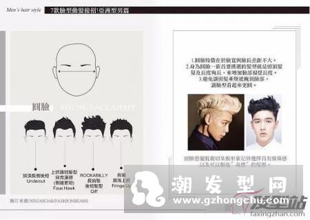 男人脸型发型搭配 亚洲男士脸型最适合的发型设计