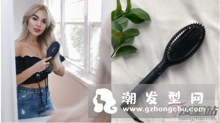 ghd glide电子梳怎么样好用吗？自然卷 手残女救星，头发一梳就直