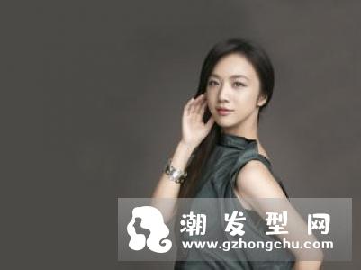 汤唯长发发型图片 搭配刘海更好看