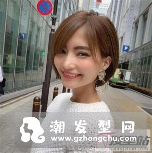 适合圆脸女生的短发短发有哪些