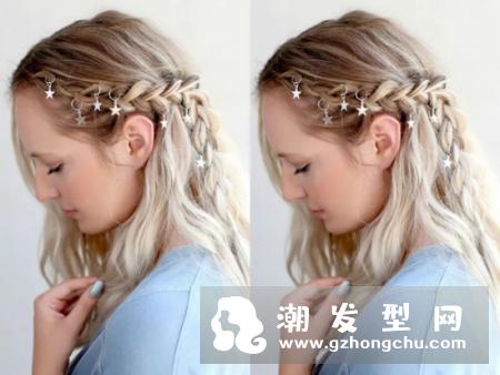 刘海容易塌怎么办 自己编刘海的步骤