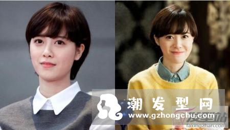 不只有宋慧乔,现在具惠善也剪头发啦～