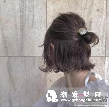 短发怎么扎好看 自己可以扎的短发发型大全