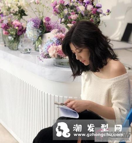 短发烫发发型潮女 微乱蓬蓬短发让男人看了就想揉你的头