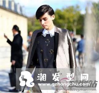 女生超短发帅气发型 酷炫潇洒显个性魅力