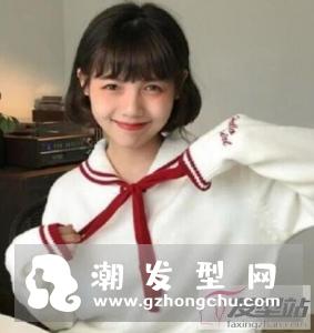 2019流行短发发型女 齐嘴短发美得刚刚好