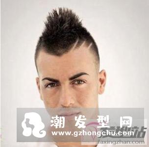 鲨鱼头潮男发型 超帅气的型男短发造型