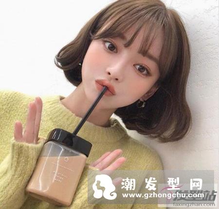 2019中短发最新发型女 耳下3公分五官变深邃气质爆棚