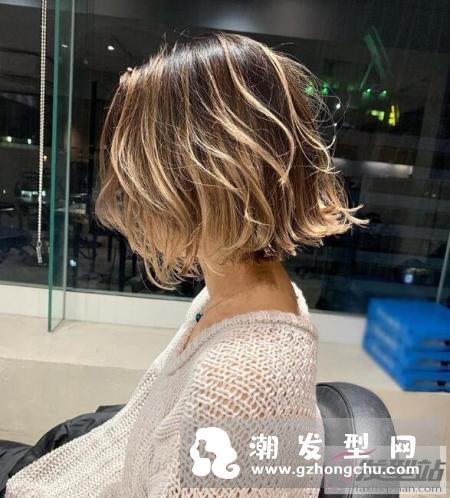 2019中短发最新发型女 耳下3公分五官变深邃气质爆棚