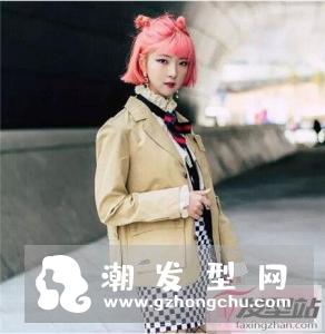 短发怎么扎哪吒头 这样扎最显俏皮青春气息