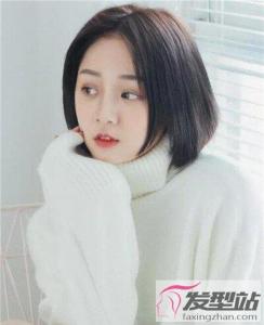 女生文艺风短发 清新自然文青必备