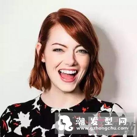 发型女生中短发 这些女星剪短发比长发还美