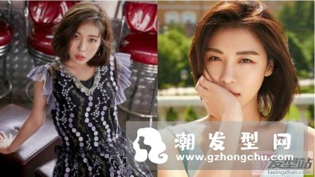 女生纹理短发超百搭好整理 发量少扁塌发扁头沉重发色救星！
