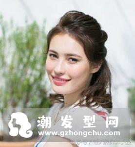霍思燕近期无刘海发型图片 怎么减肥的