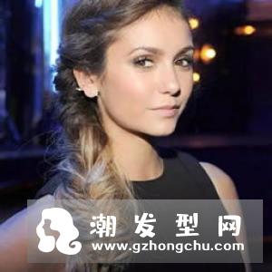 简单菠萝辫怎么编 女明星发型图片