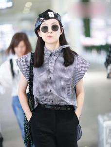 宋茜中长发发型图片 屋顶着火是什么意思