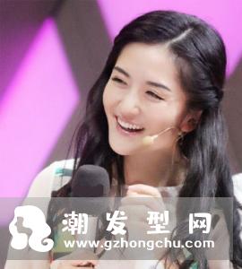 谢娜中长发发型图片 太阳女神的熟女风