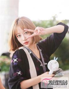 女生短发怎么剪好看 一刀切短发别致率性　