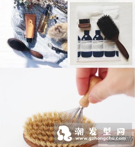 发梳清洁法以及方便日后清洁的小技巧