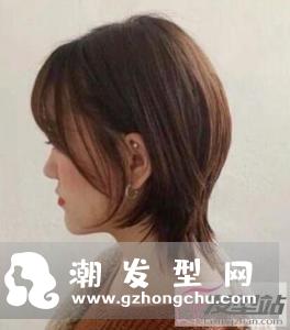 女生燕尾头短发 发尾这样剪超显个性