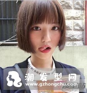 初中女学生短发发型 清新活泼晋升班花校花
