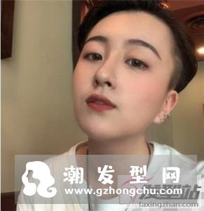 女生帅气寸头短发 超短发让你比男生帅