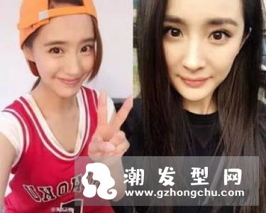欧阳娜娜长发发型图片 彰显青春活力