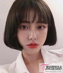 妹妹头怎么剪才好看 这样剪超瘦脸少女感满屏