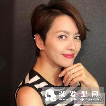 假小子中性女生发型超帅 Boylish男孩风短发摆脱长发累赘