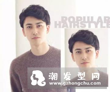 2019潮流男生发型 男生微卷短发成大热