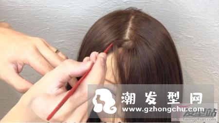 头发分线定死了怎么办 只要一把梳子 交叉发丝顽固万年发线立刻消失