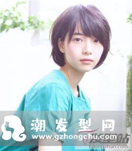 初中女学生短发发型 清新活泼晋升班花校花