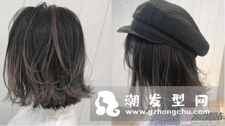 女生纹理短发超百搭好整理 发量少扁塌发扁头沉重发色救星！