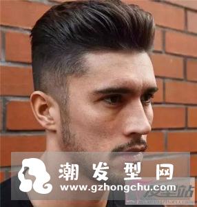 流行必备型男款发型 背梳回梳加油滑超时尚