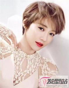 女生韩式短发发型 清新减龄换一种美法