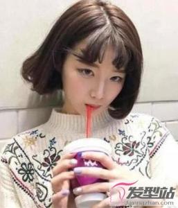 齐脖短发女生发型 温柔减龄气质不俗