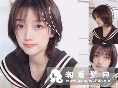 ins超火日系女生短发发型 打卡女生最爱短发快来围观