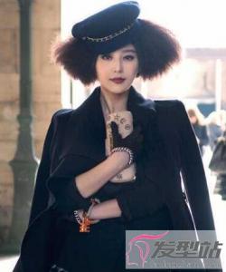 女生短发爆炸头发型 超个性发型展现你的另一面