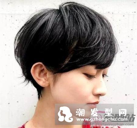 女生漏耳短发发型 超帅气巨有型做个短发酷girl