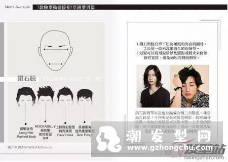 男人脸型发型搭配 亚洲男士脸型最适合的发型设计