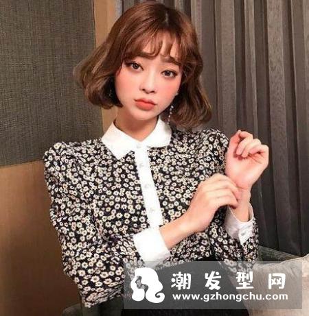 适合小仙女的发型图片 齐耳短发还是卷刘海短发好看