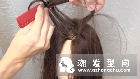 头发分线定死了怎么办 只要一把梳子 交叉发丝顽固万年发线立刻消失